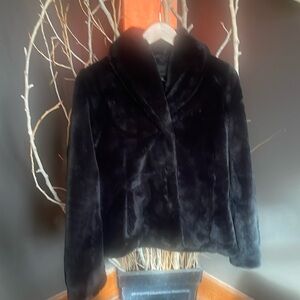 Faux Fur cropped jacket